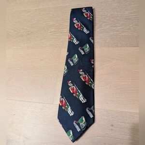 Yves Saint Laurent Silk Tie | Novelty Toy Soldier Print Luxury Designer Necktie
